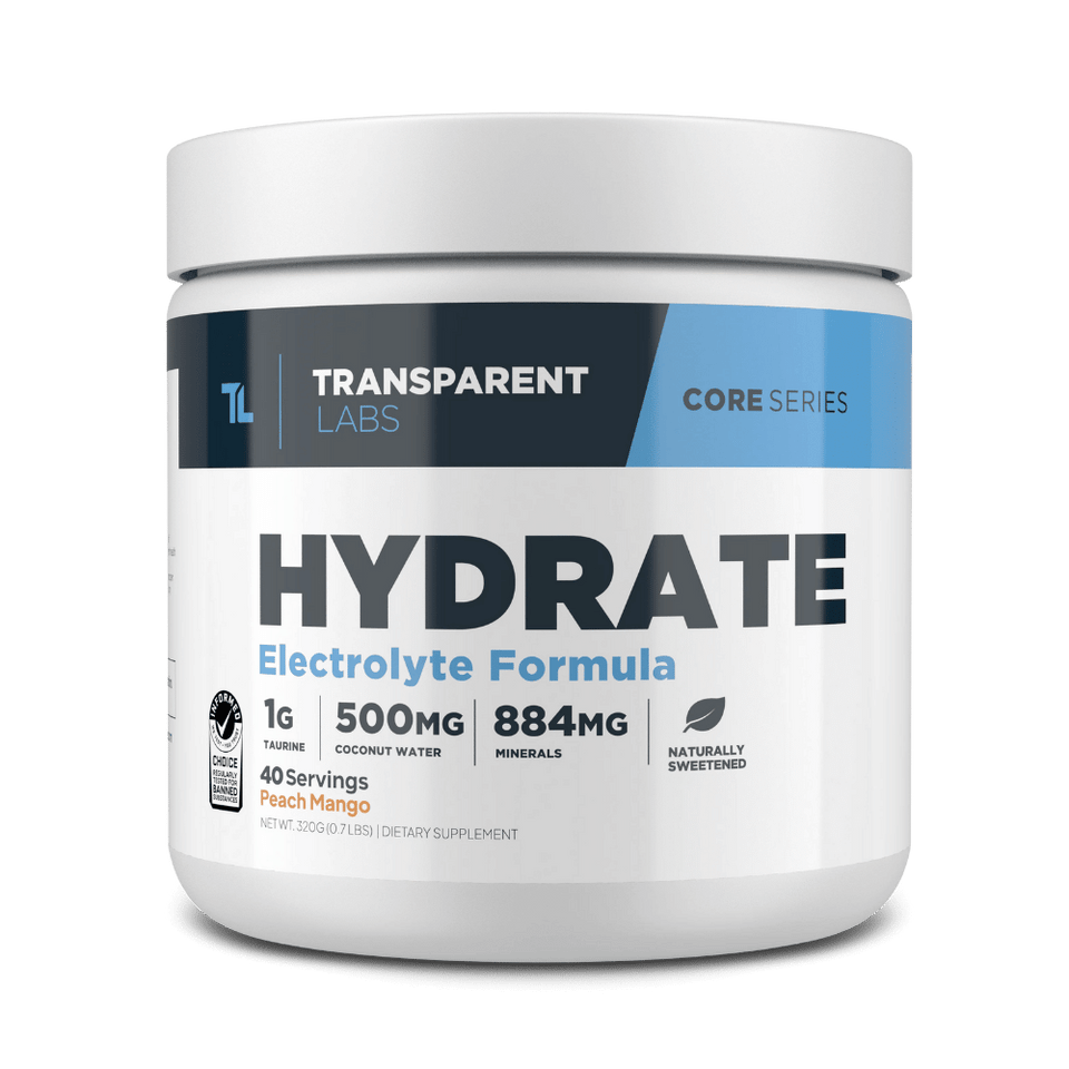 Transparent Labs HYDRATE 30 servings