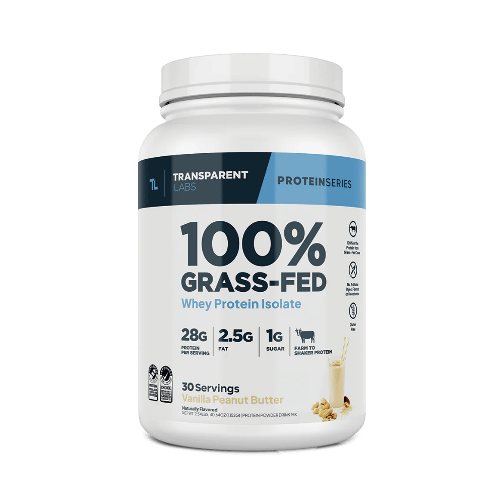100% Grass-Fed Whey Protein Isolate