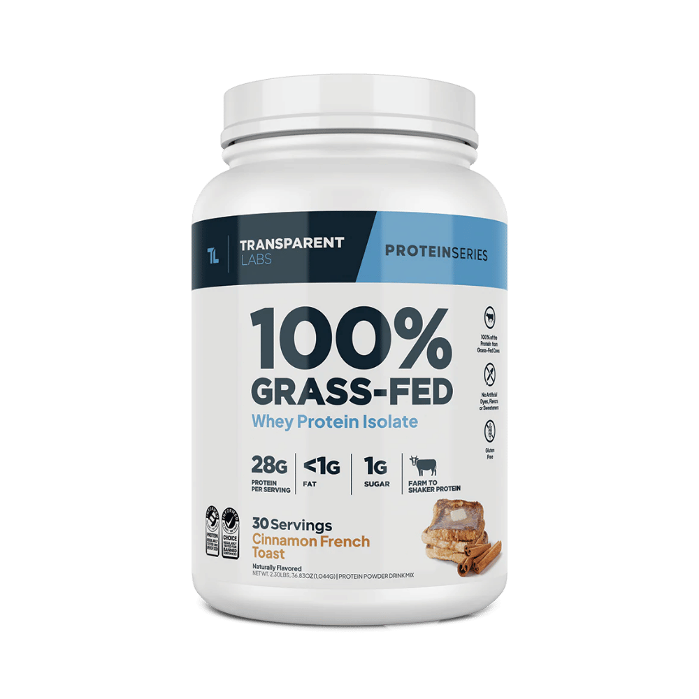 100% Grass-Fed Whey Protein Isolate