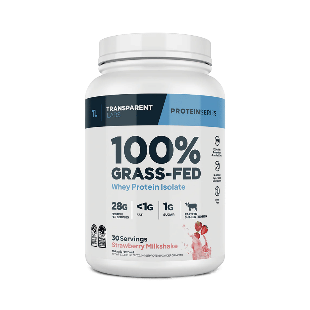 100% Grass-Fed Whey Protein Isolate