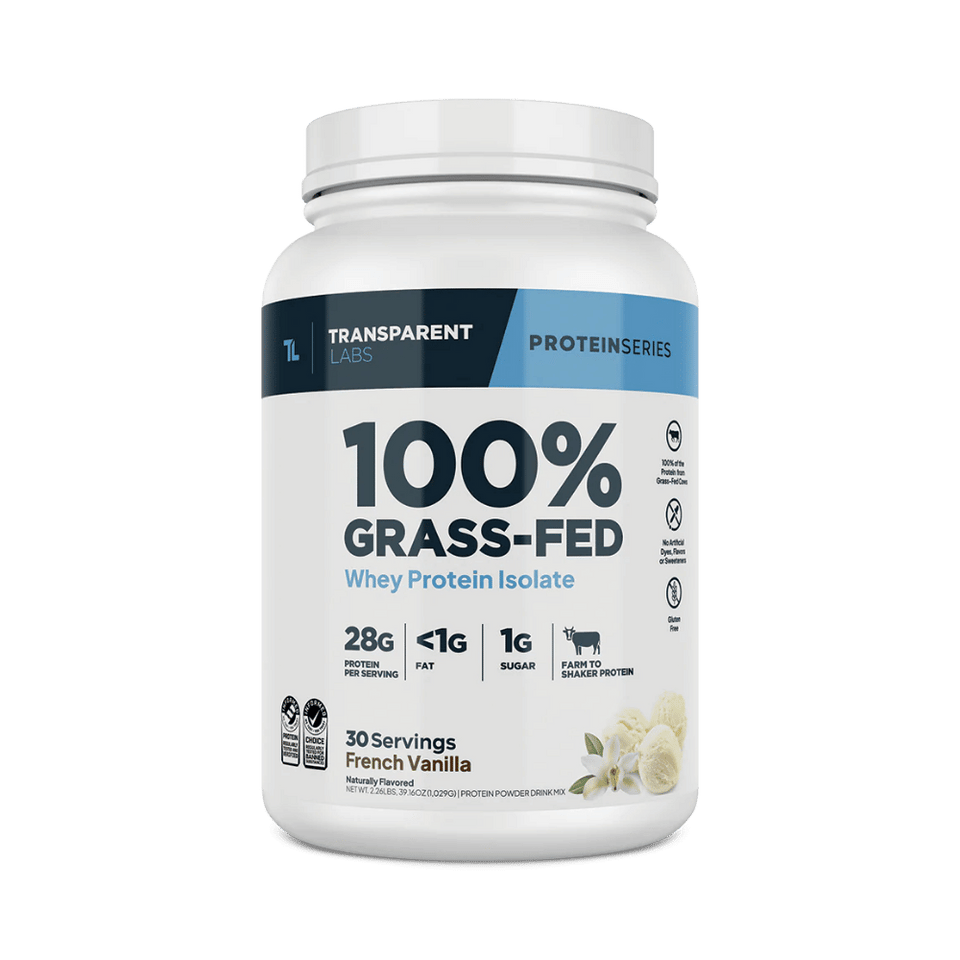 100% Grass-Fed Whey Protein Isolate