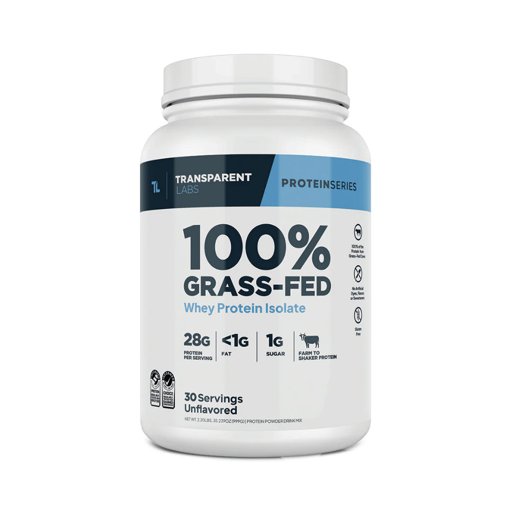 100% Grass-Fed Whey Protein Isolate