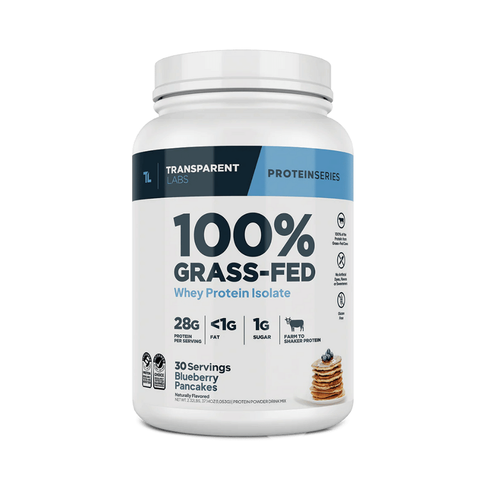 100% Grass-Fed Whey Protein Isolate