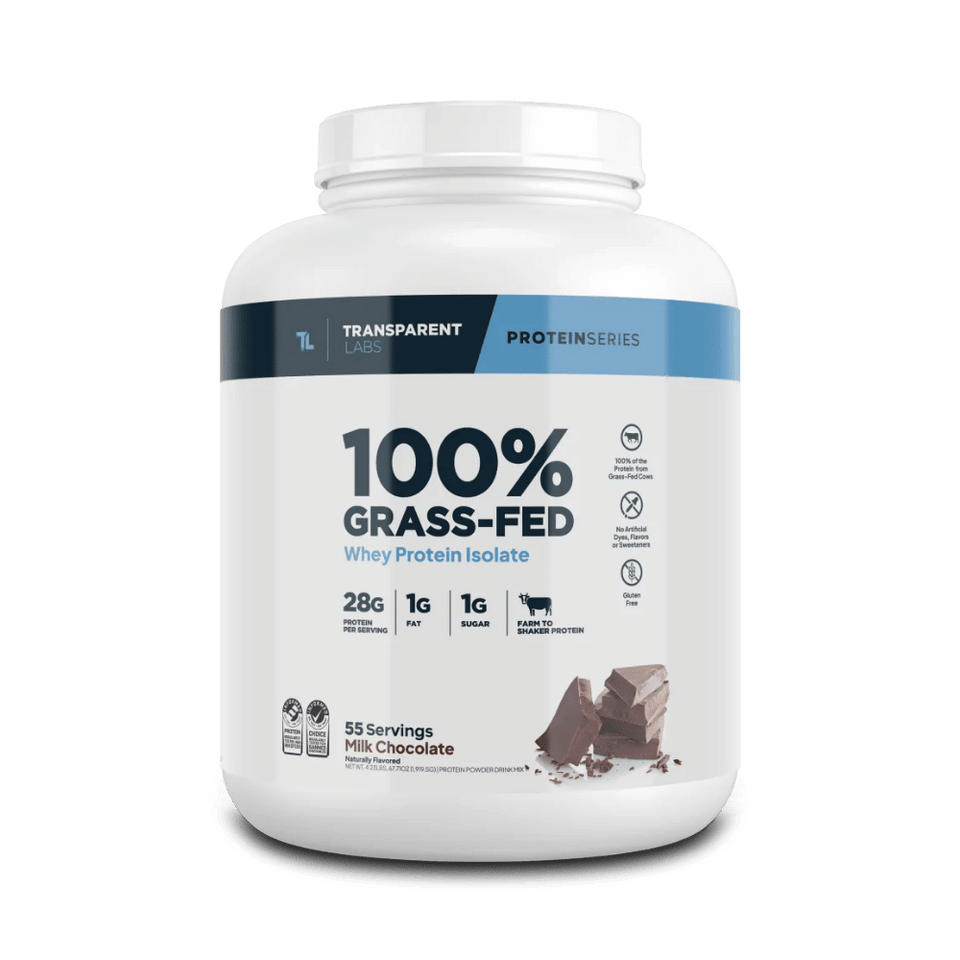 100% Grass-Fed Whey Isolate 4lb