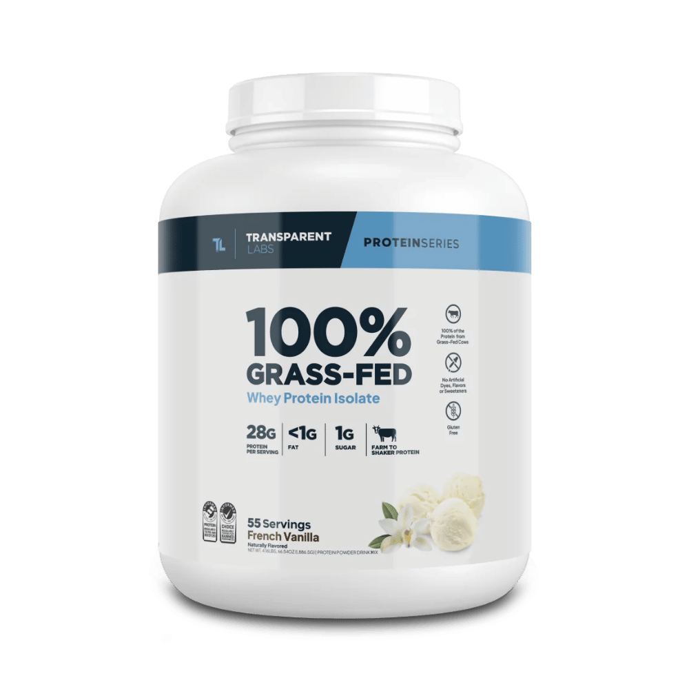 100% Grass-Fed Whey Isolate 4lb
