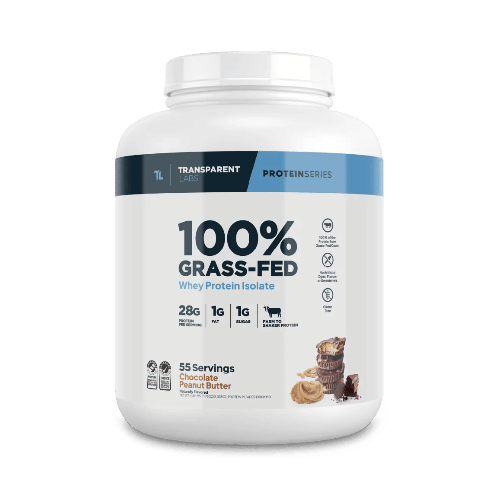 100% Grass-Fed Whey Isolate 4lb