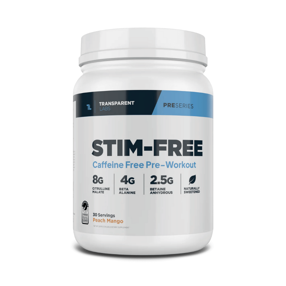 Transparent Stim-Free Pre