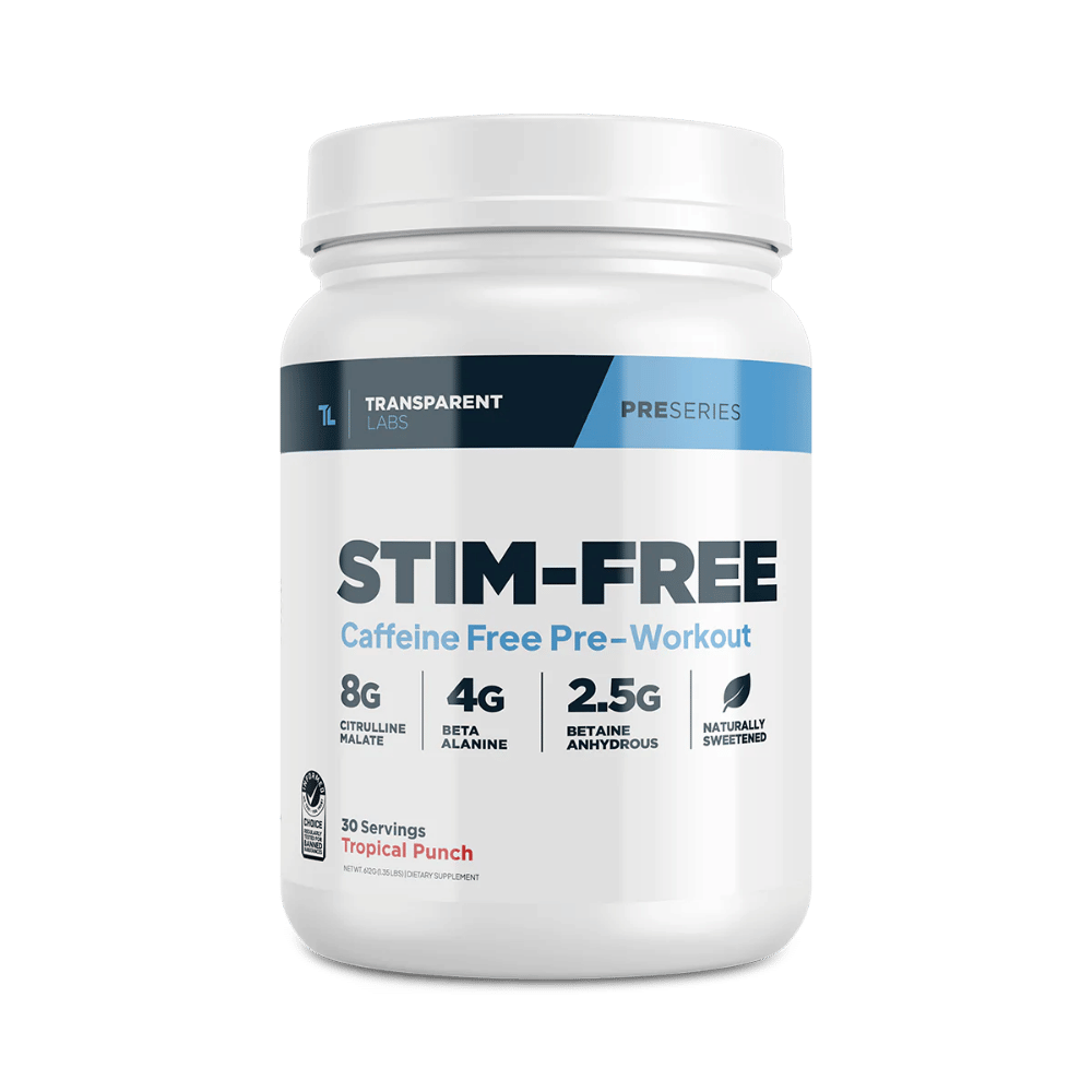 Transparent Stim-Free Pre