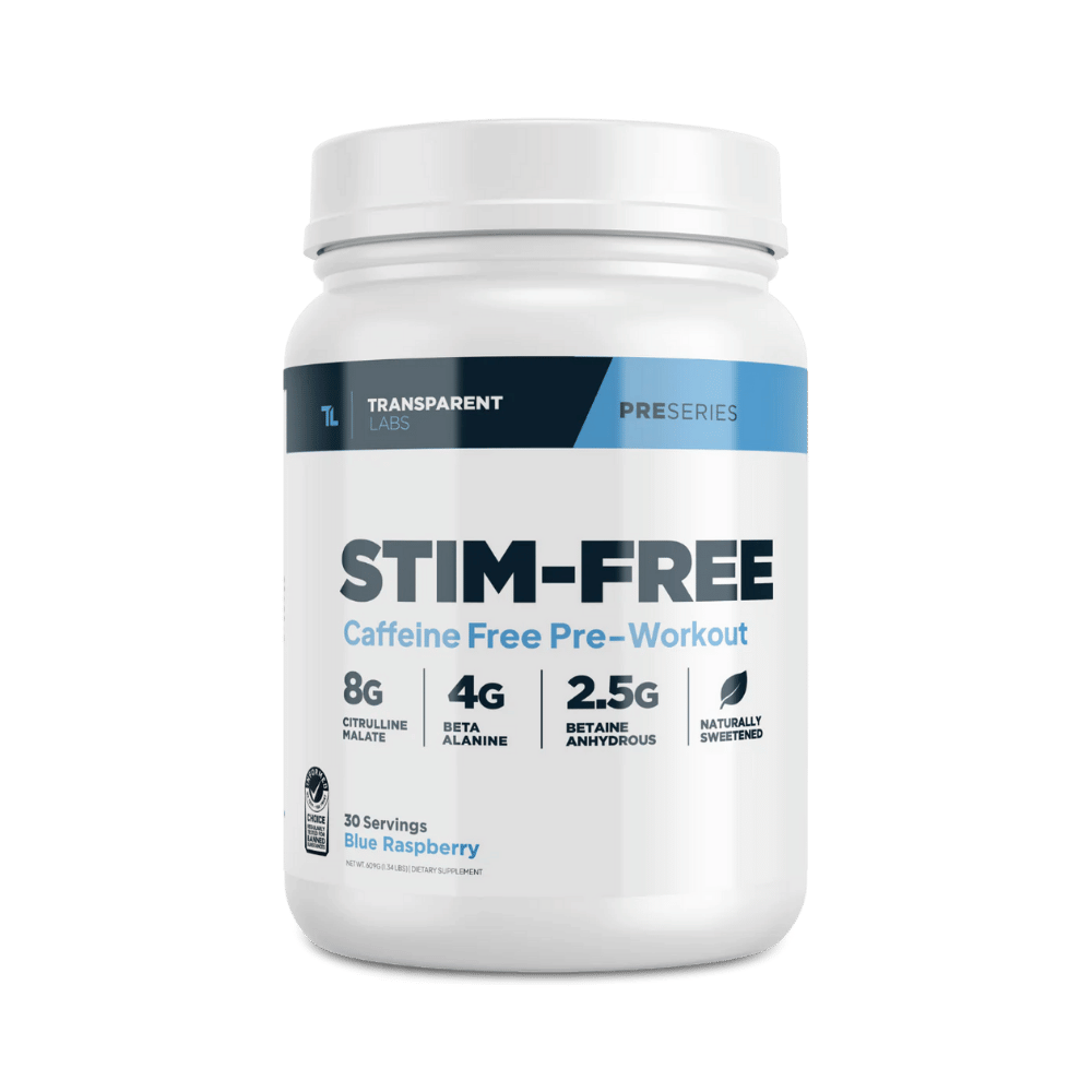 Transparent Stim-Free Pre