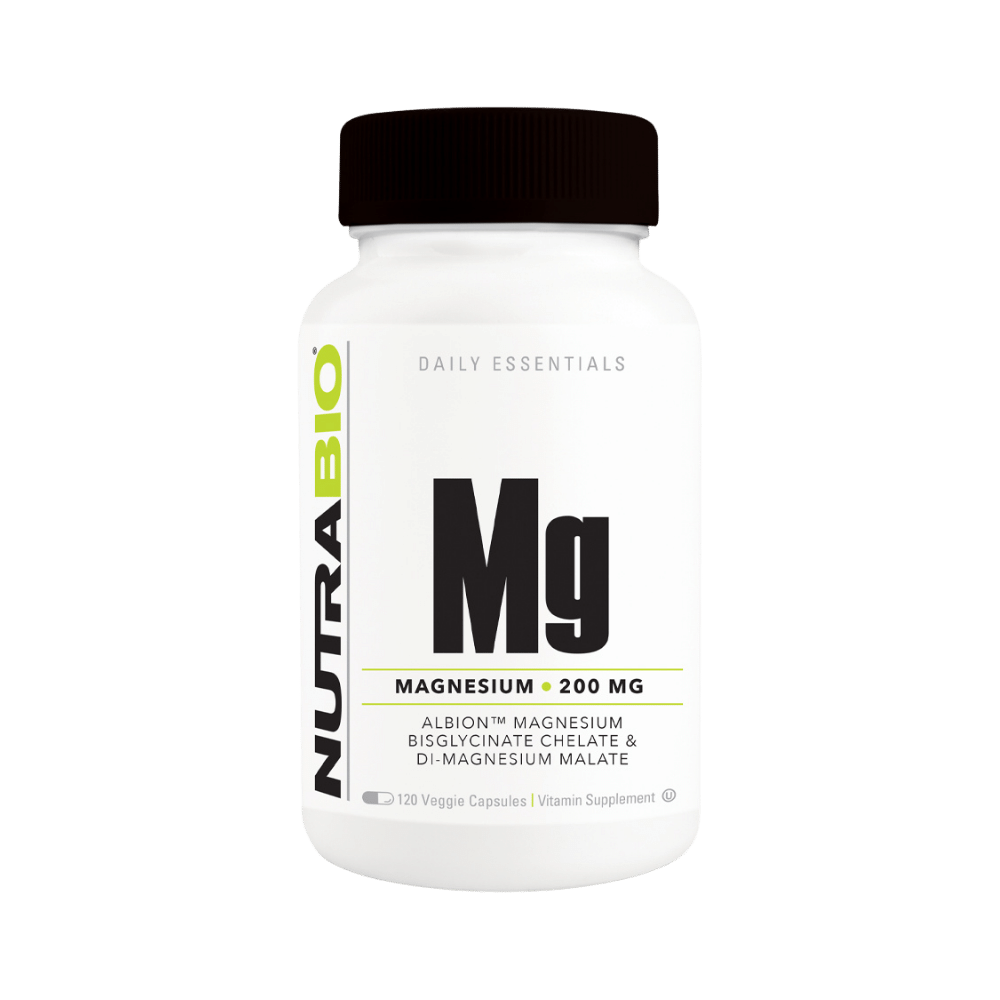 NutraBio Reacted Magnesium 120 caps