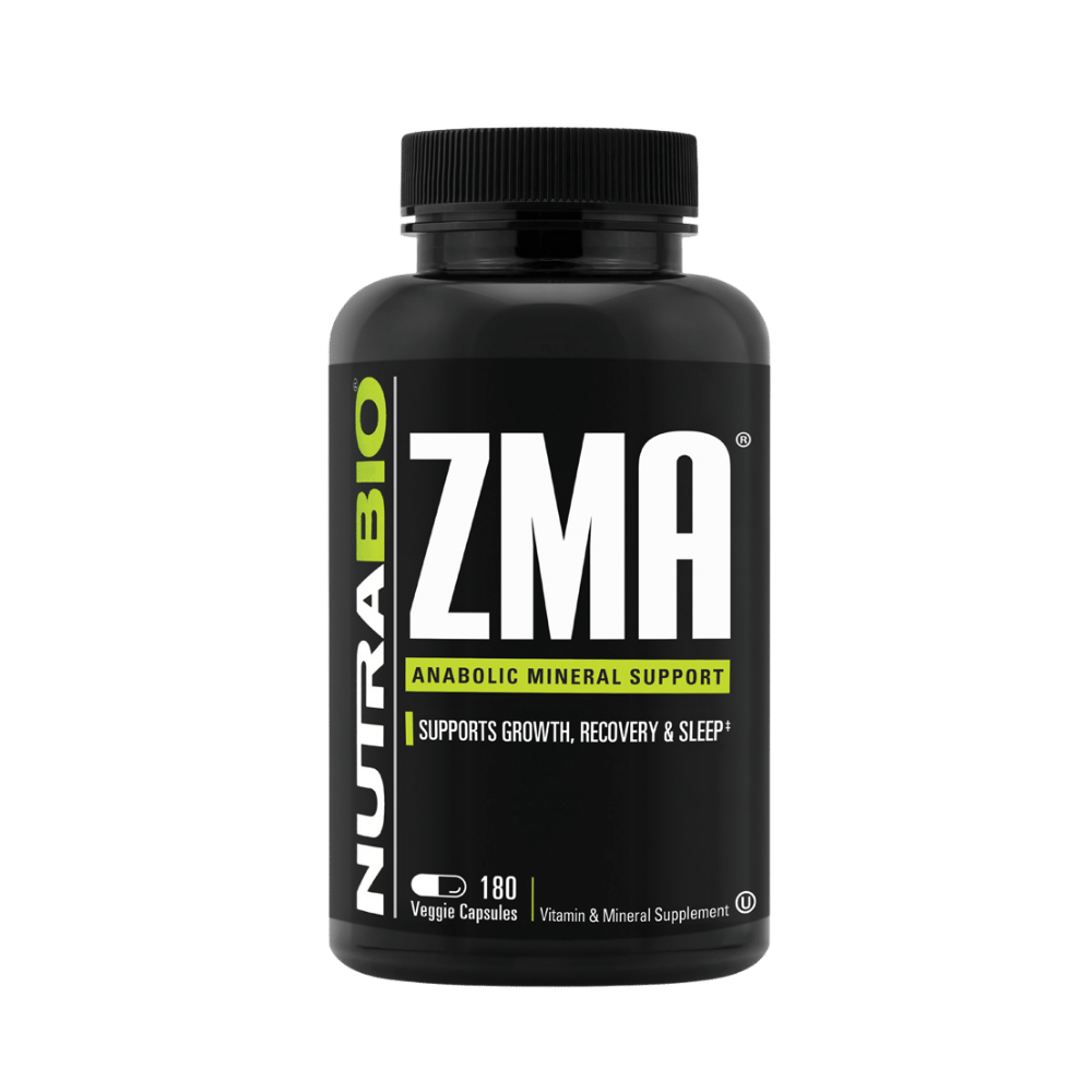 NutraBio ZMA 180 caps
