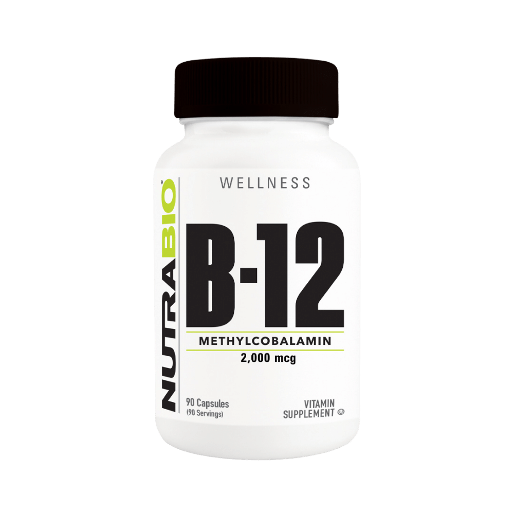 NutraBio Methyl B-12 2000mcg 90 caps