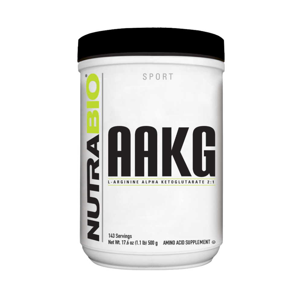 NutraBio Arginine AKG Powder 500 grams