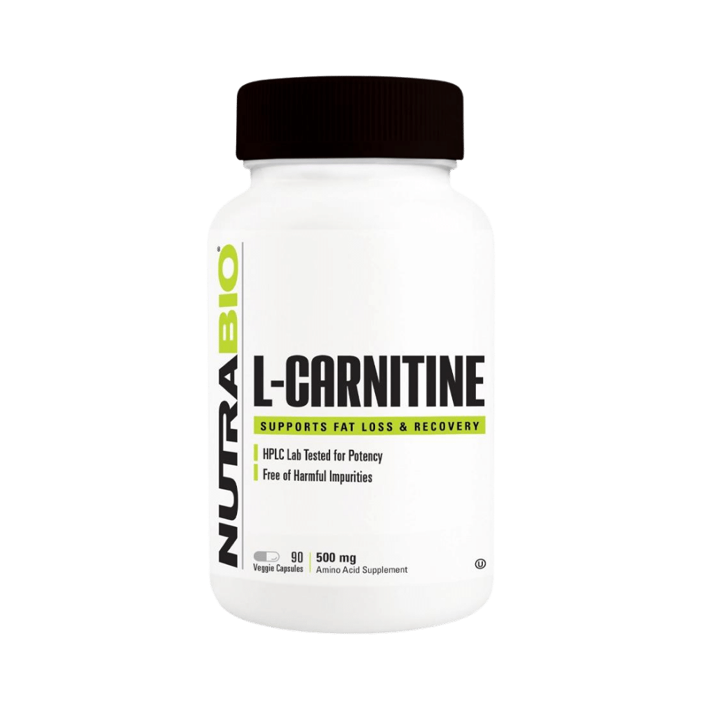 NutraBio L-Carnitine 500mg 90 caps