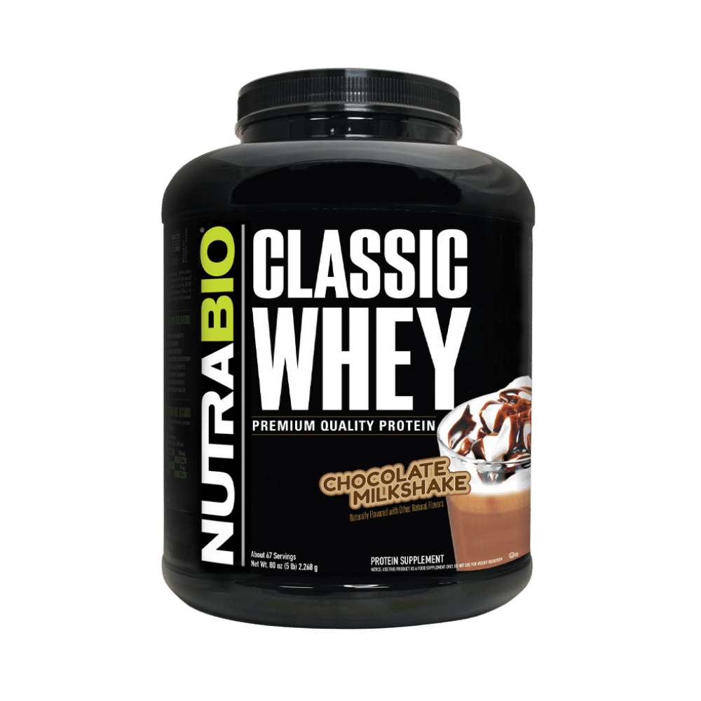 NutraBio Classic Whey Protein – 5lb