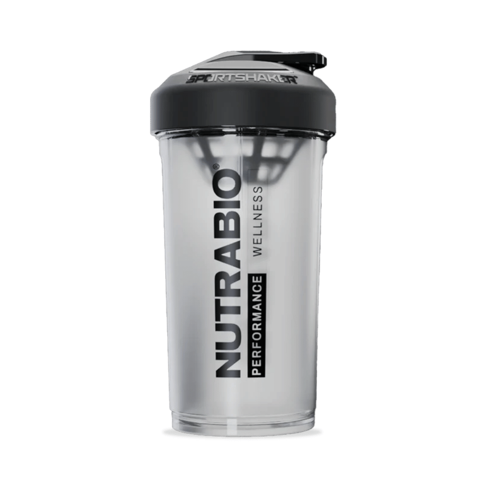 NutraBio 24oz Sportshaker Clear