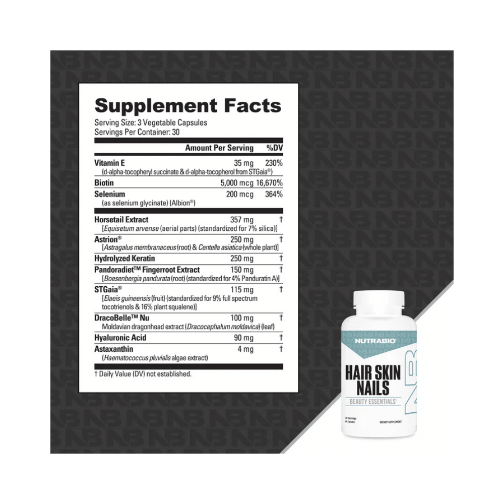 NutraBio Hair Skin Nails