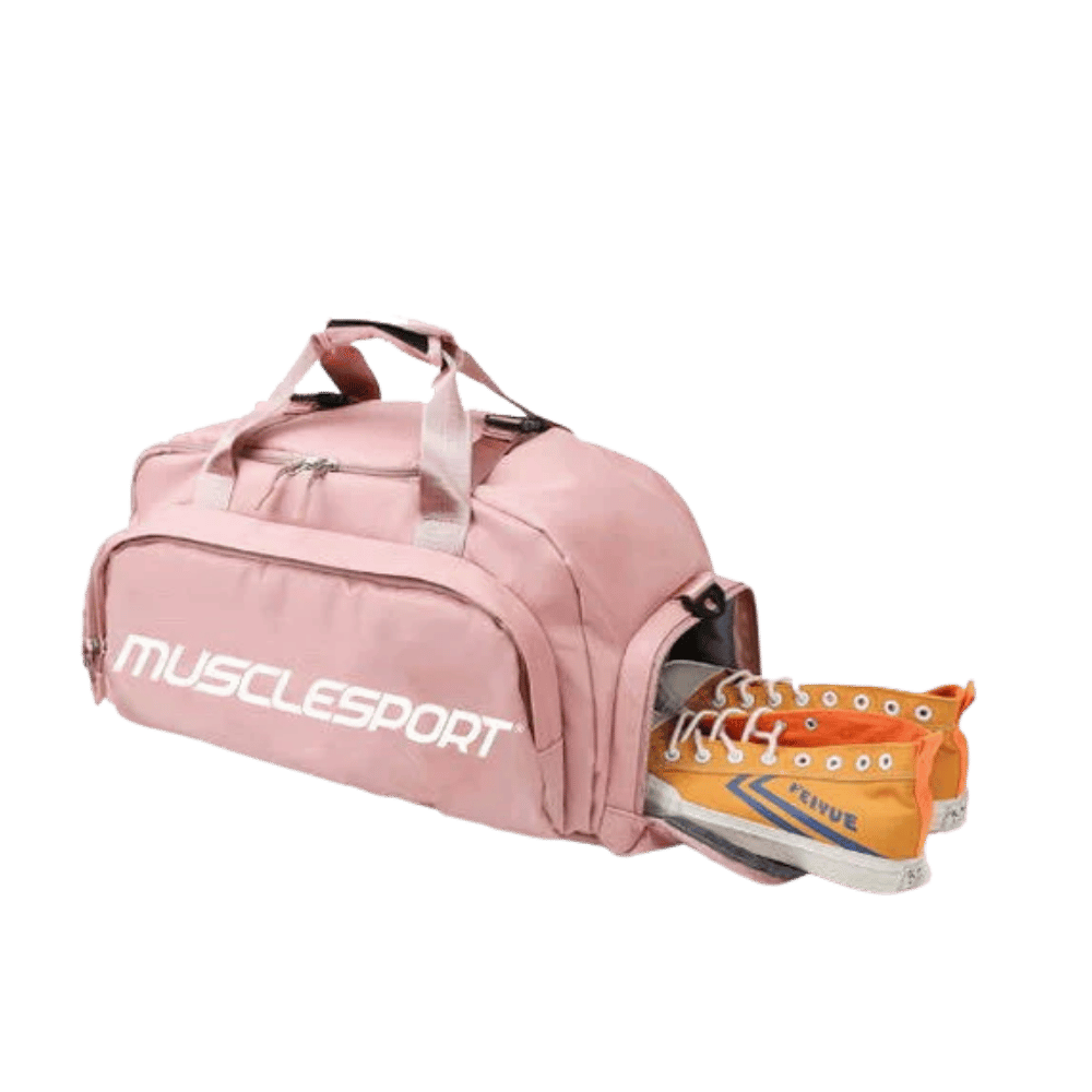 Musclesport Pink/Black Gym Bag