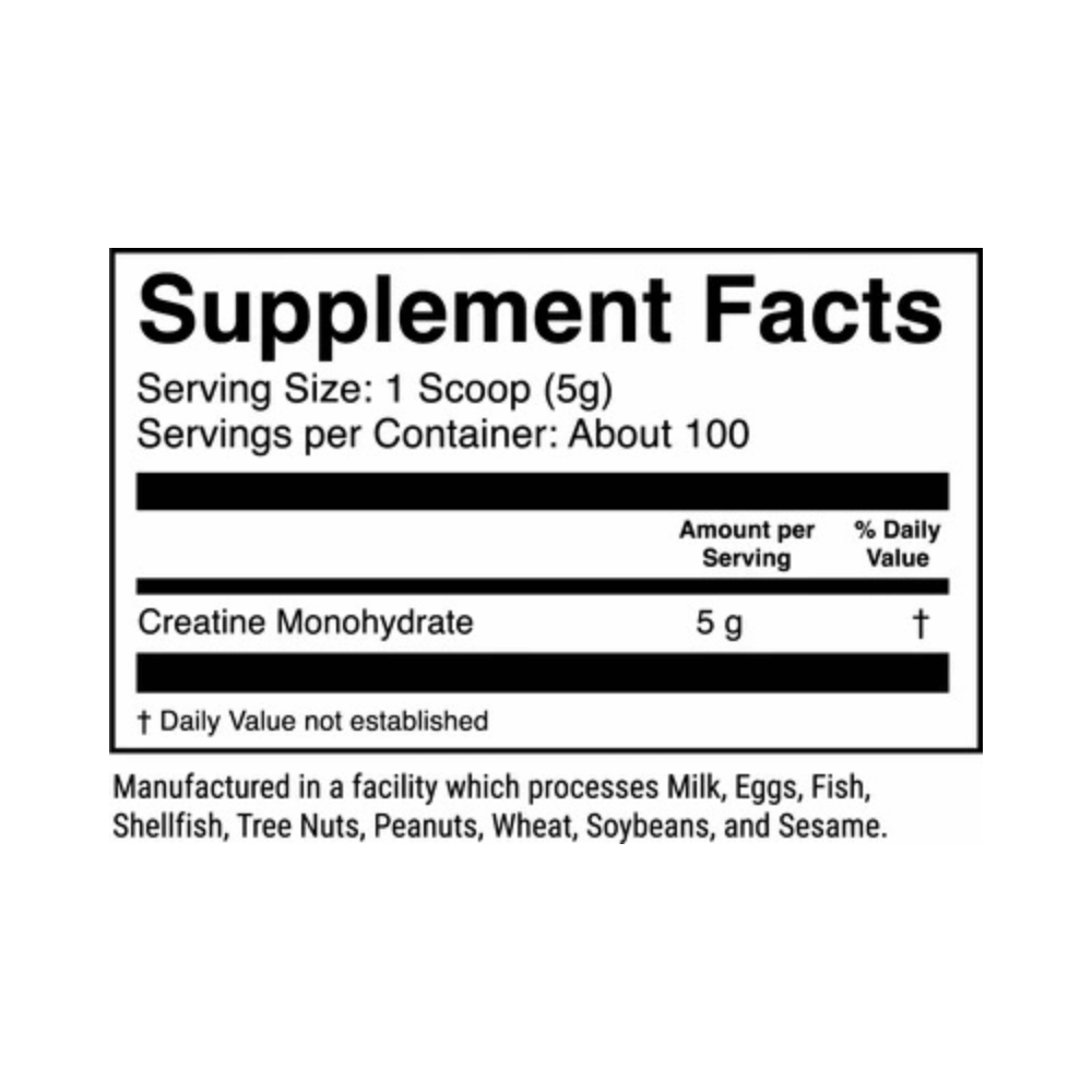 1st Phorm Micronized Creatine Monohydrate