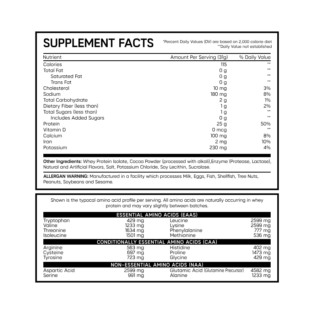 ISO-Beast Whey Isolate - 2lb