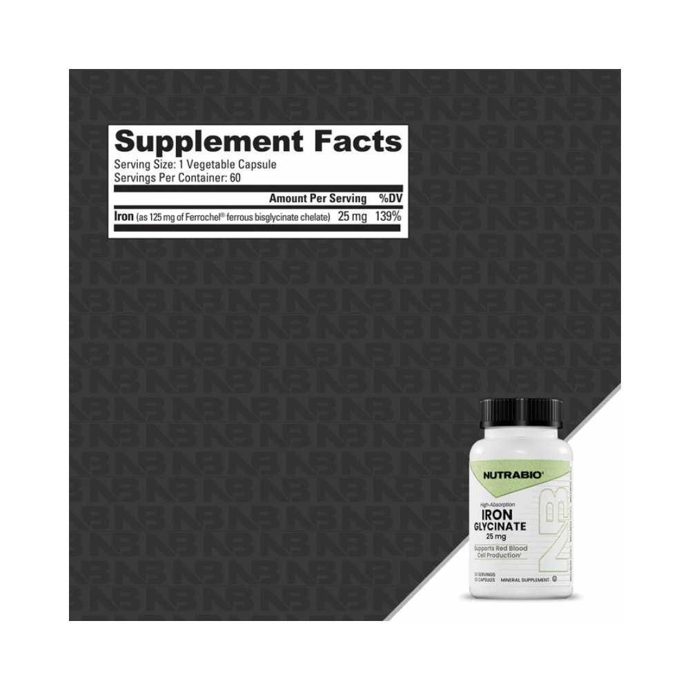 NutraBio Iron Glycinate