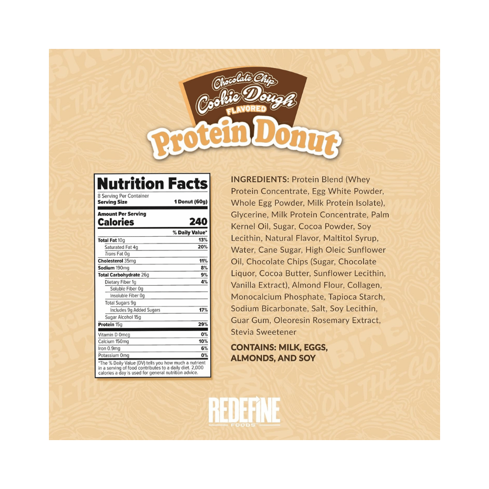 Redefine Foods Protein Donut