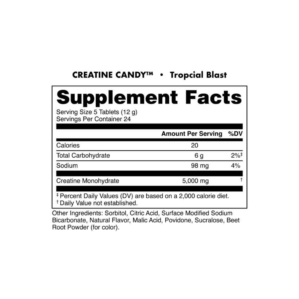 Creatine Candy | Bucked Up