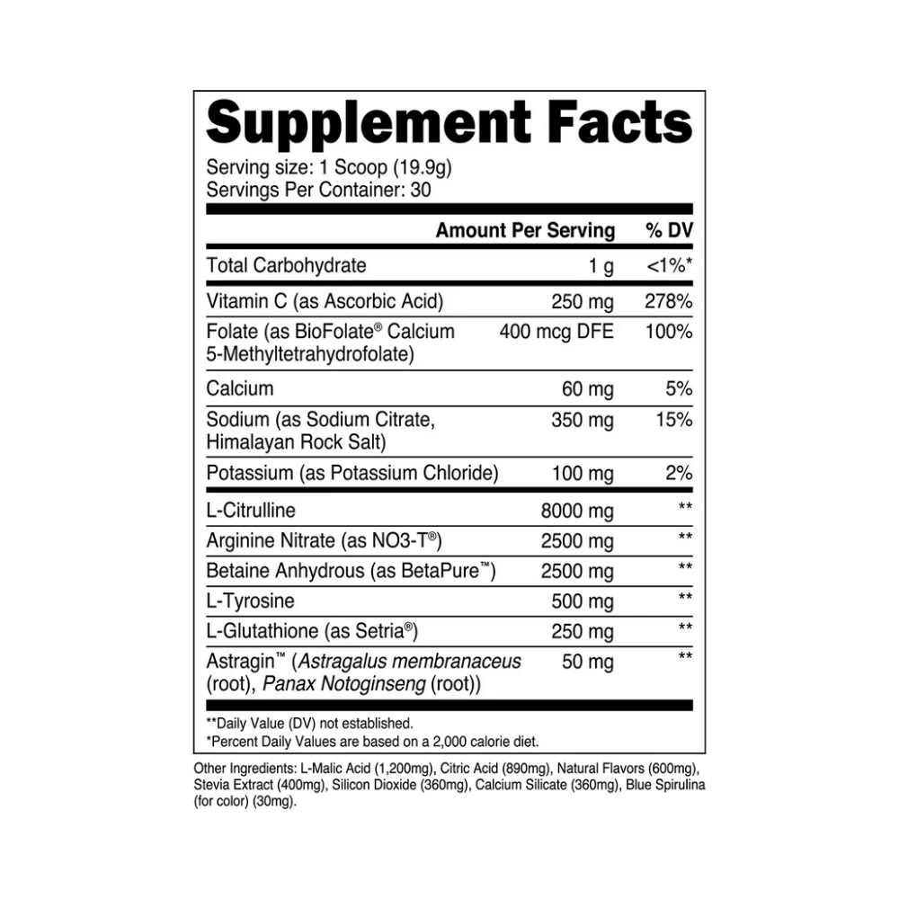 Transparent Labs PUMP