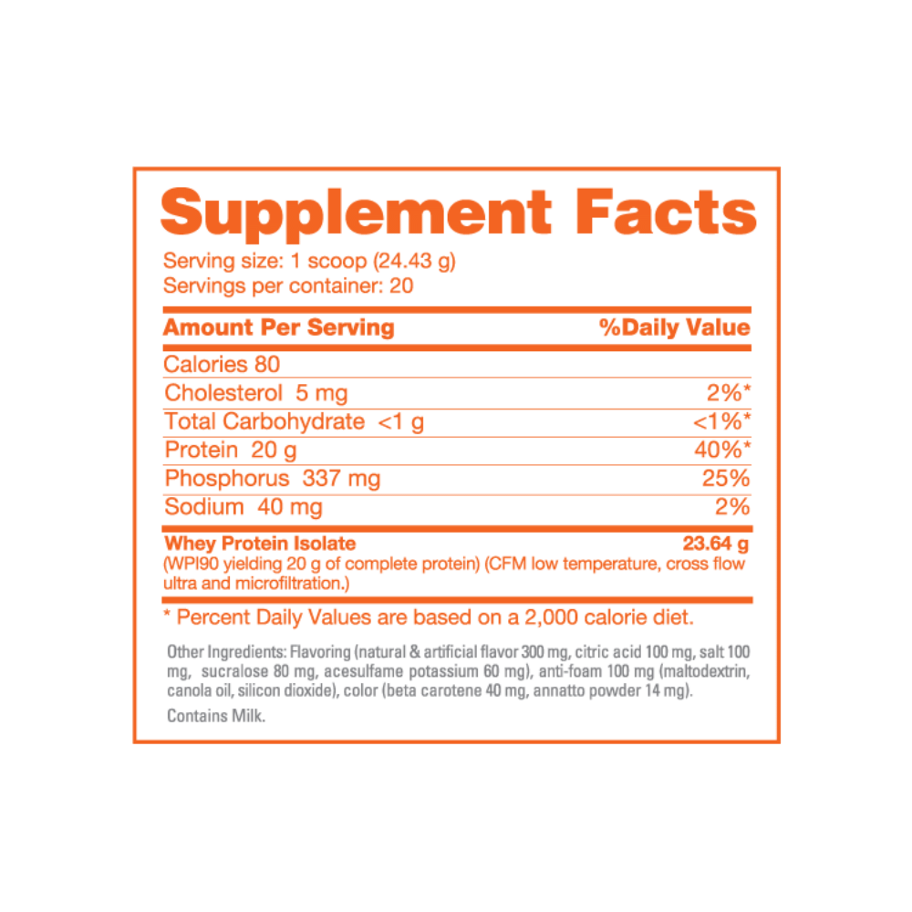 Clear Whey Protein Isolate
