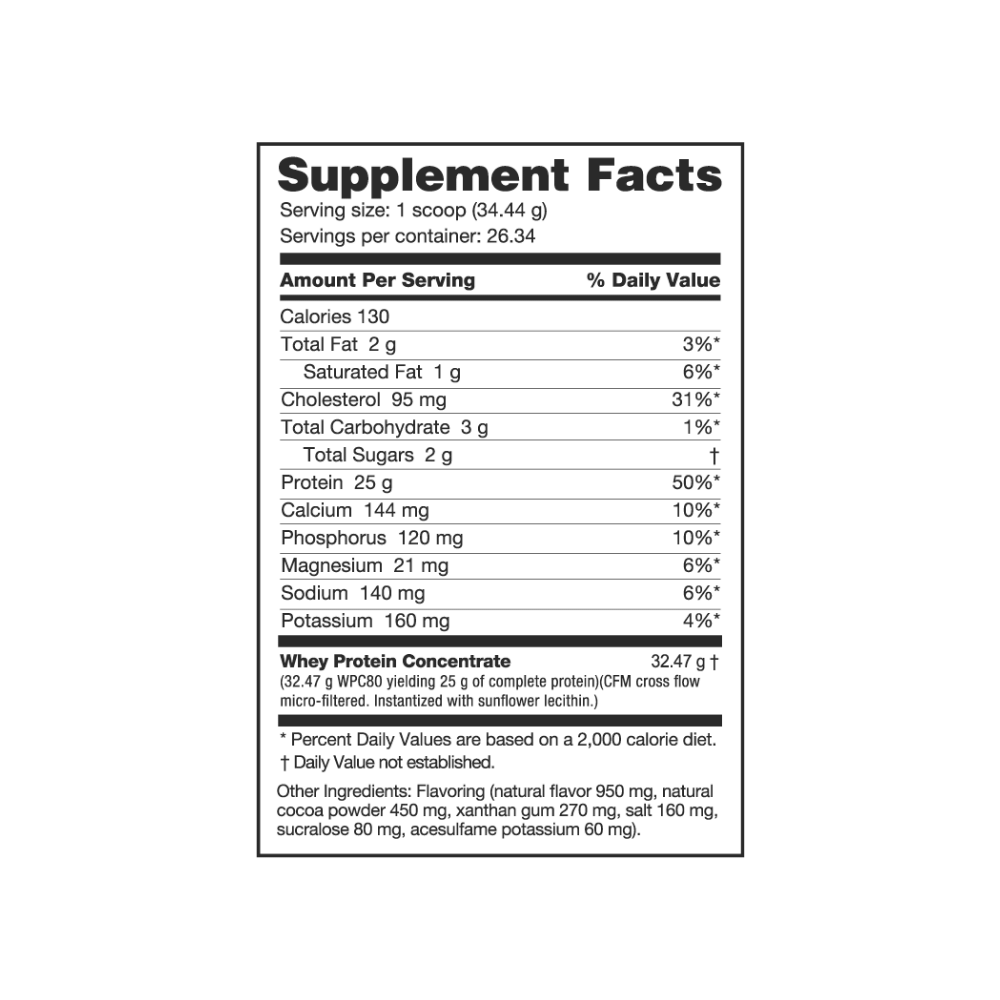 Classic Whey Protein 2lb