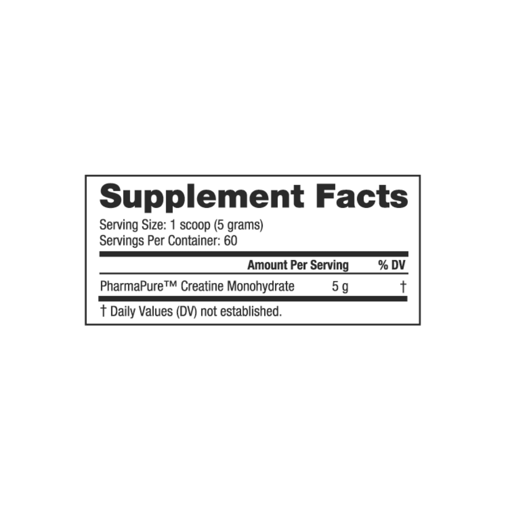 NutraBio 300g Creatine Monohydrate