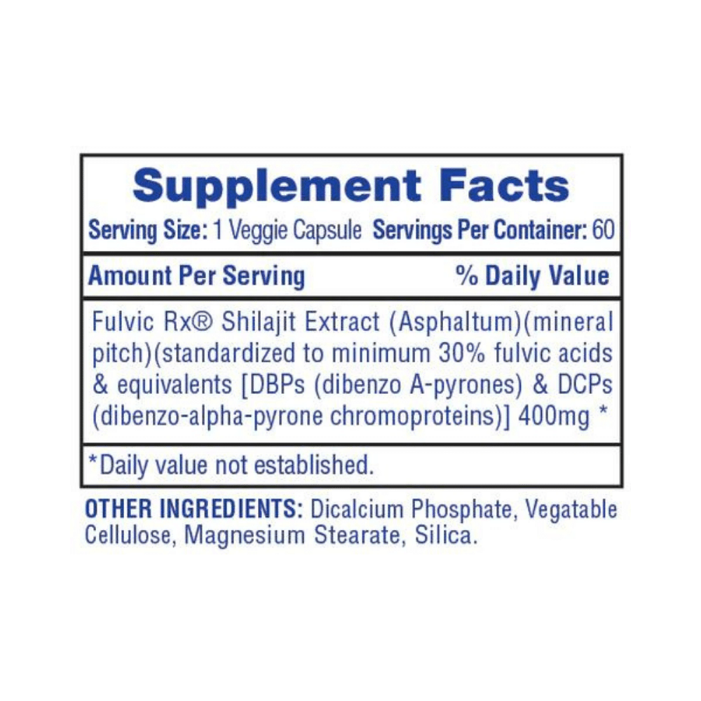 Hi-Tech Shilajit Extract 400mg
