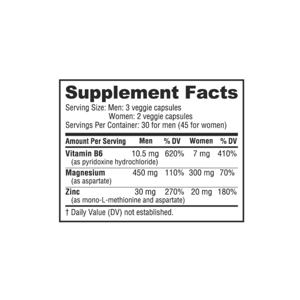 NutraBio ZMA 90 caps