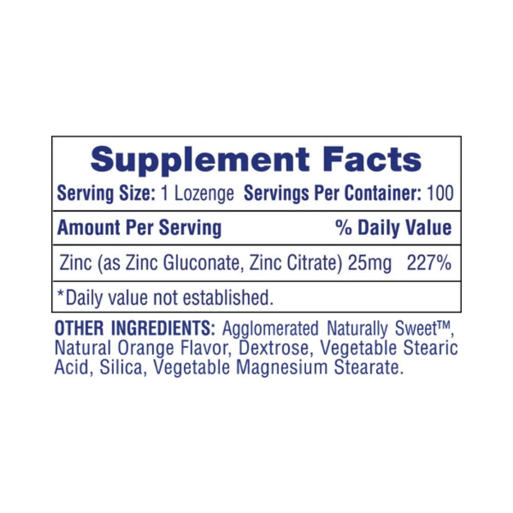 Hi-Tech Zinc Lozenges