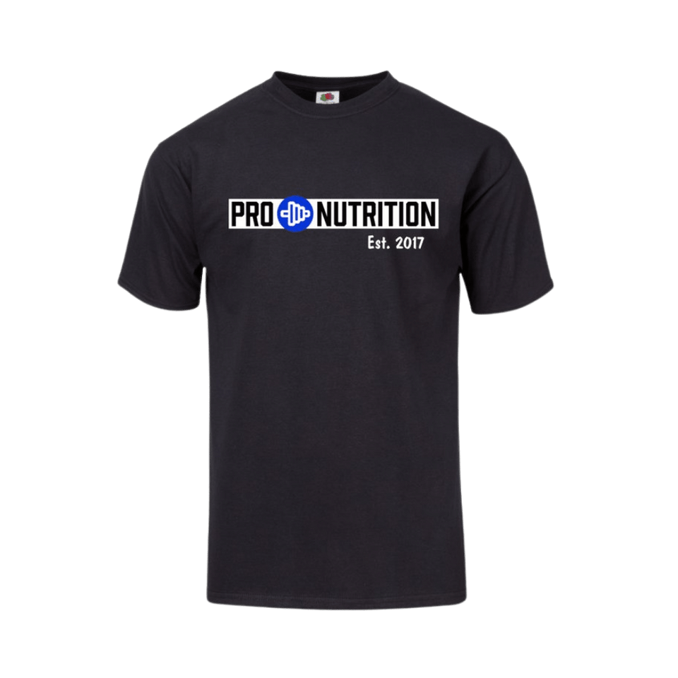 Pro Nutrition Black Est. Tee