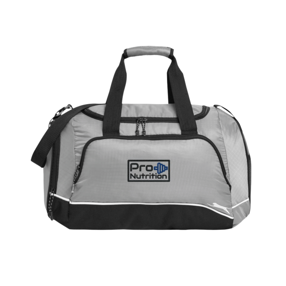 Slazenger Pro Nutrition Gym Bag Gray