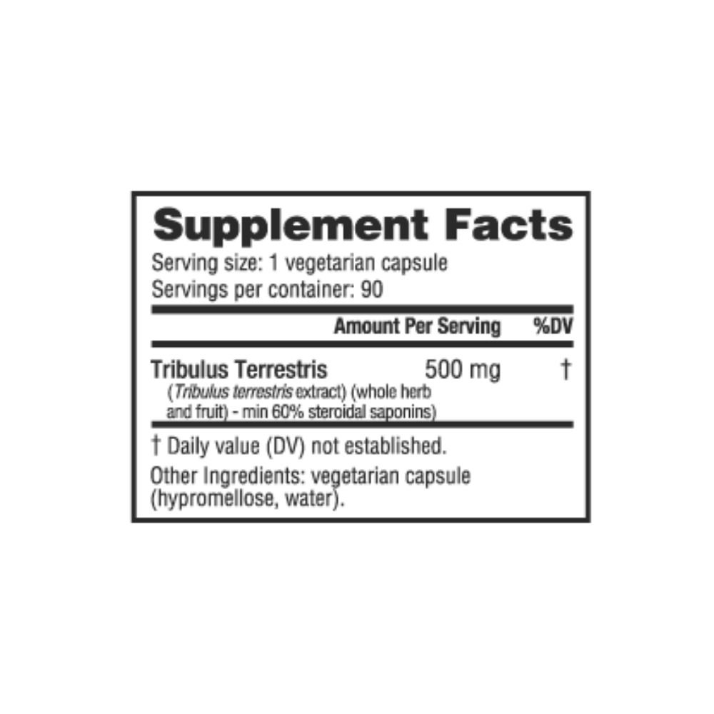 NutraBio Tribulus 500mg 90 caps