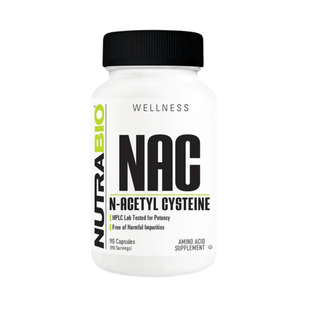 NutraBio NAC 600mg 90 caps