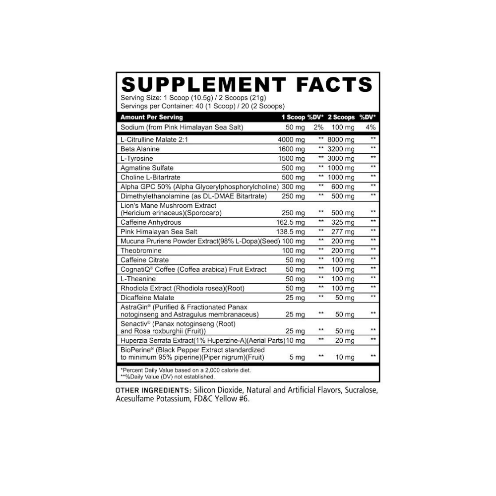 Skull Pre-Workout