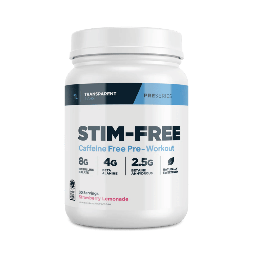 Transparent Stim-Free Pre