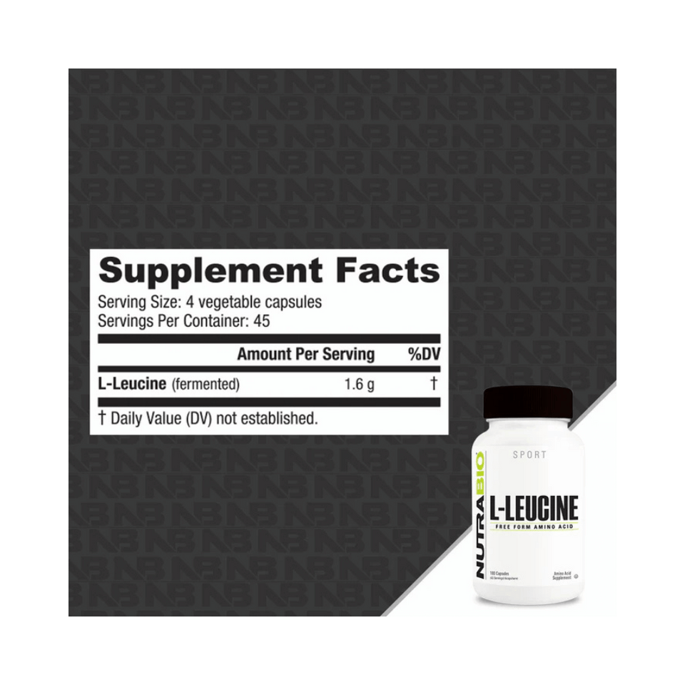 L-Leucine 180 Caps
