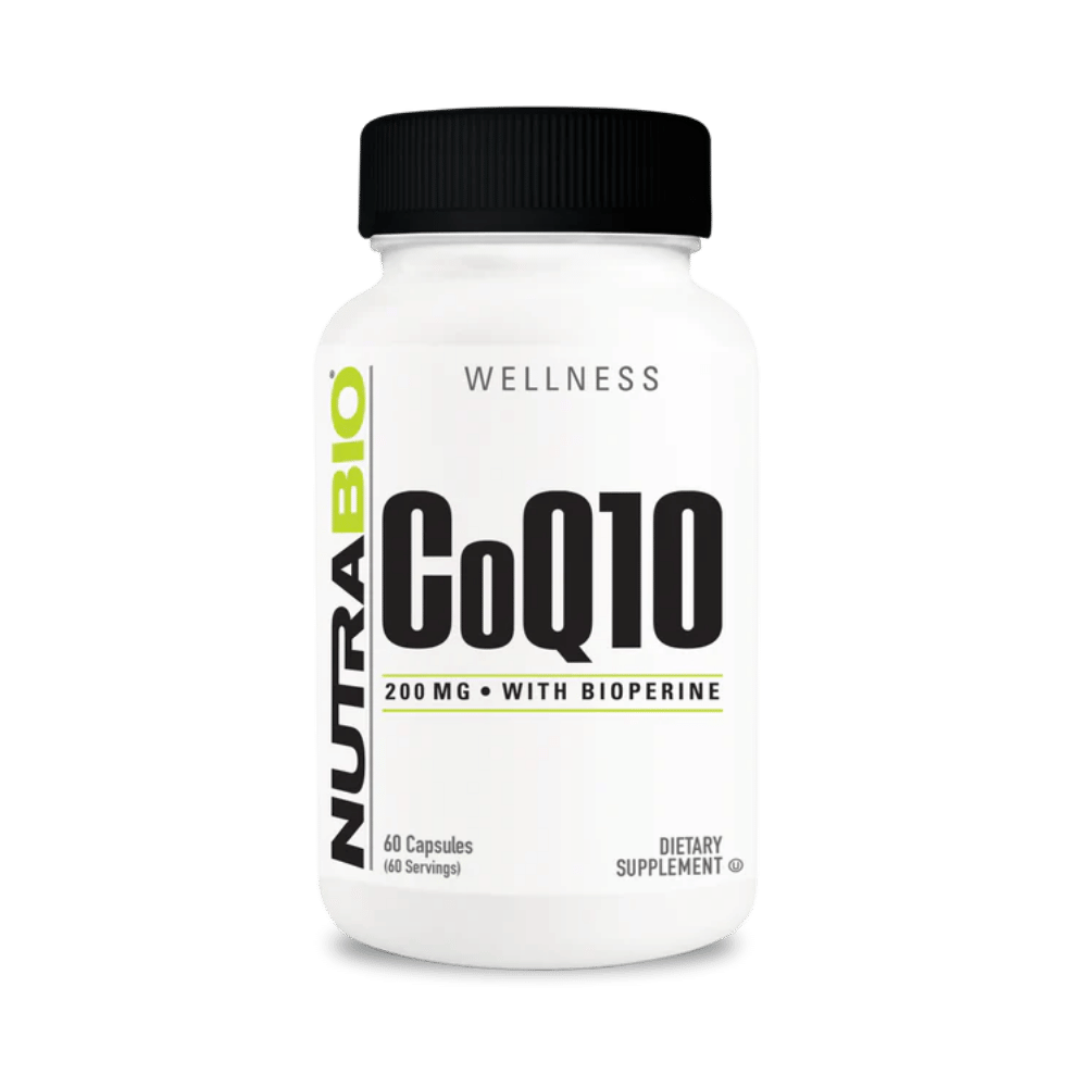 NutraBio CoQ10 200mg