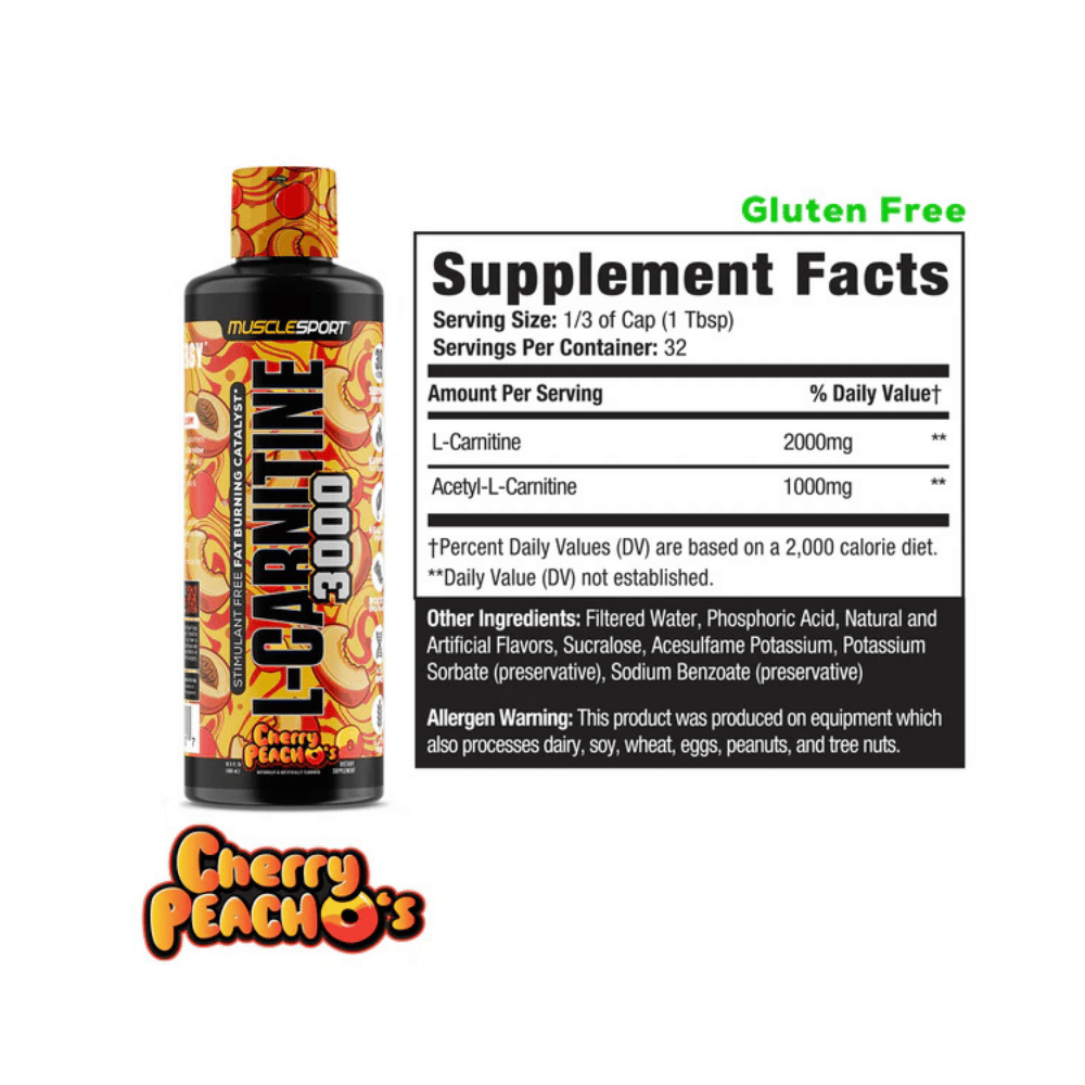 MuscleSport L-Carnitine 3000