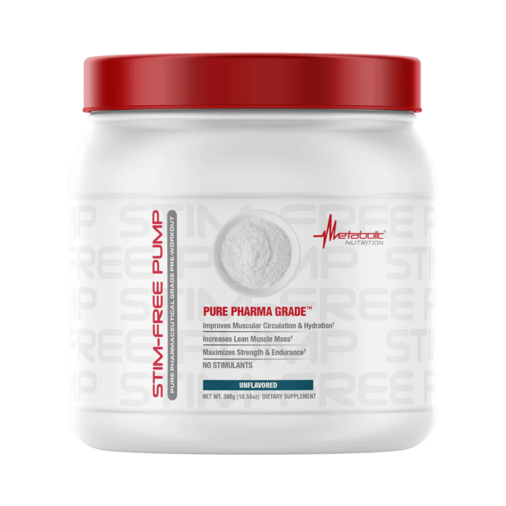 STIM-FREE PUMP Metabolic Nutrition