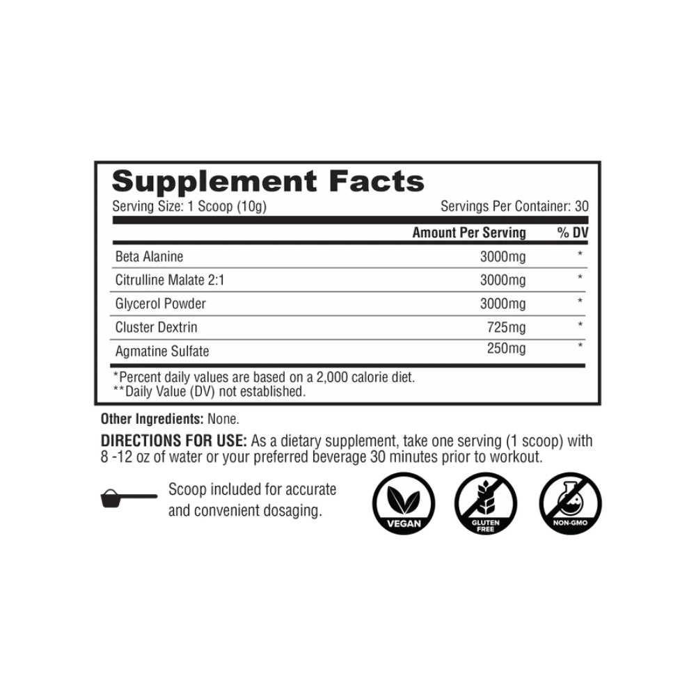 STIM-FREE PUMP Metabolic Nutrition