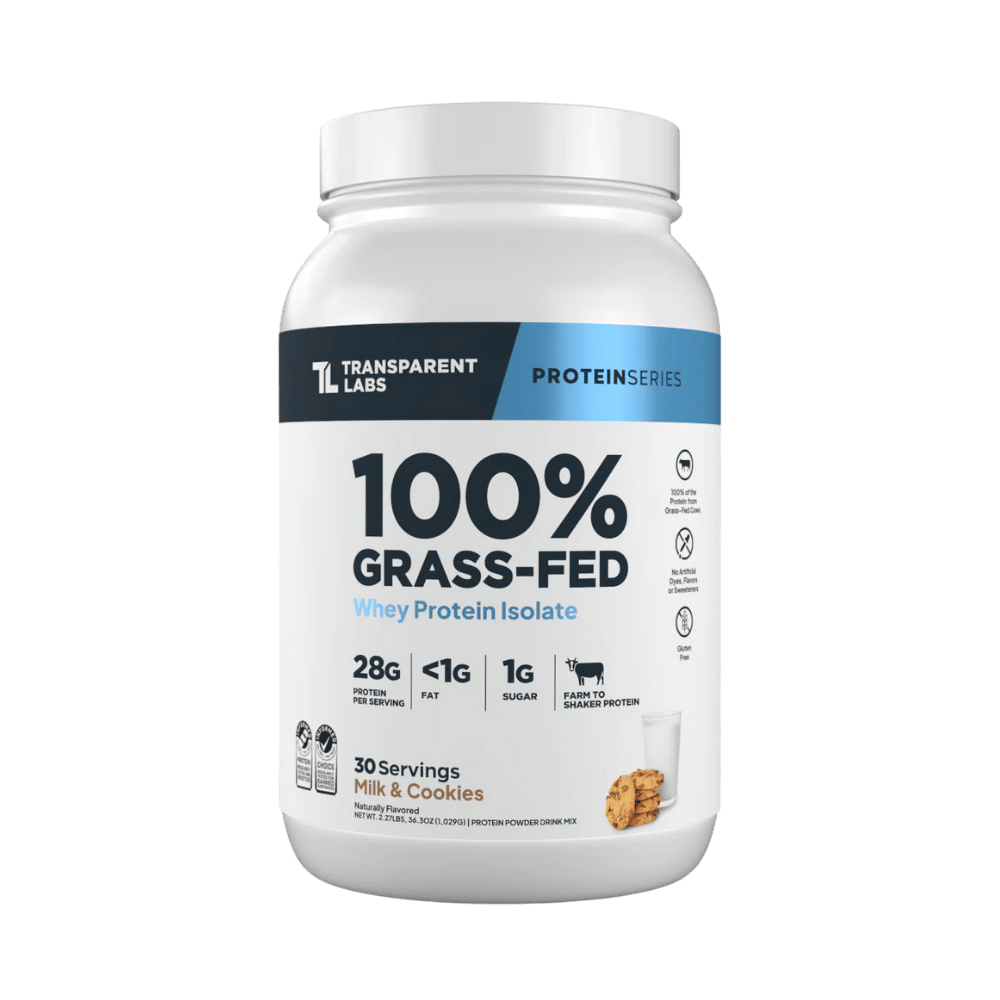100% Grass-Fed Whey Protein Isolate