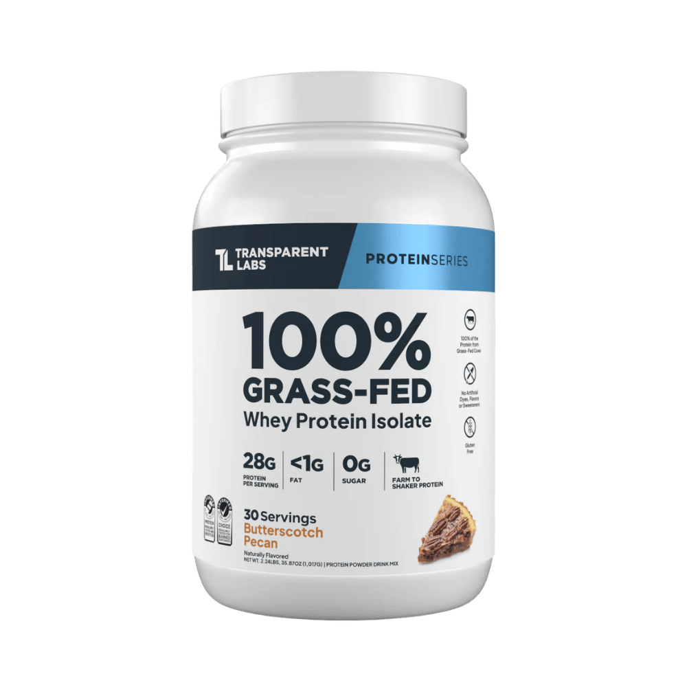 100% Grass-Fed Whey Protein Isolate