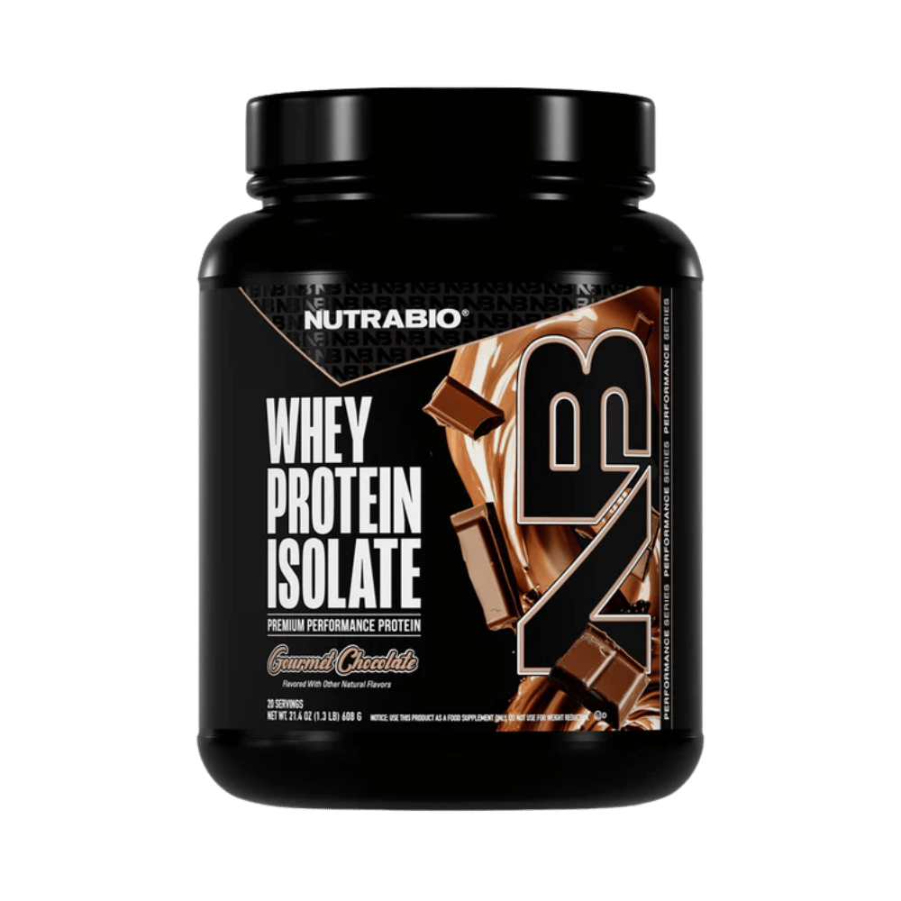 NutraBio Whey Protein Isolate | 20 Servings