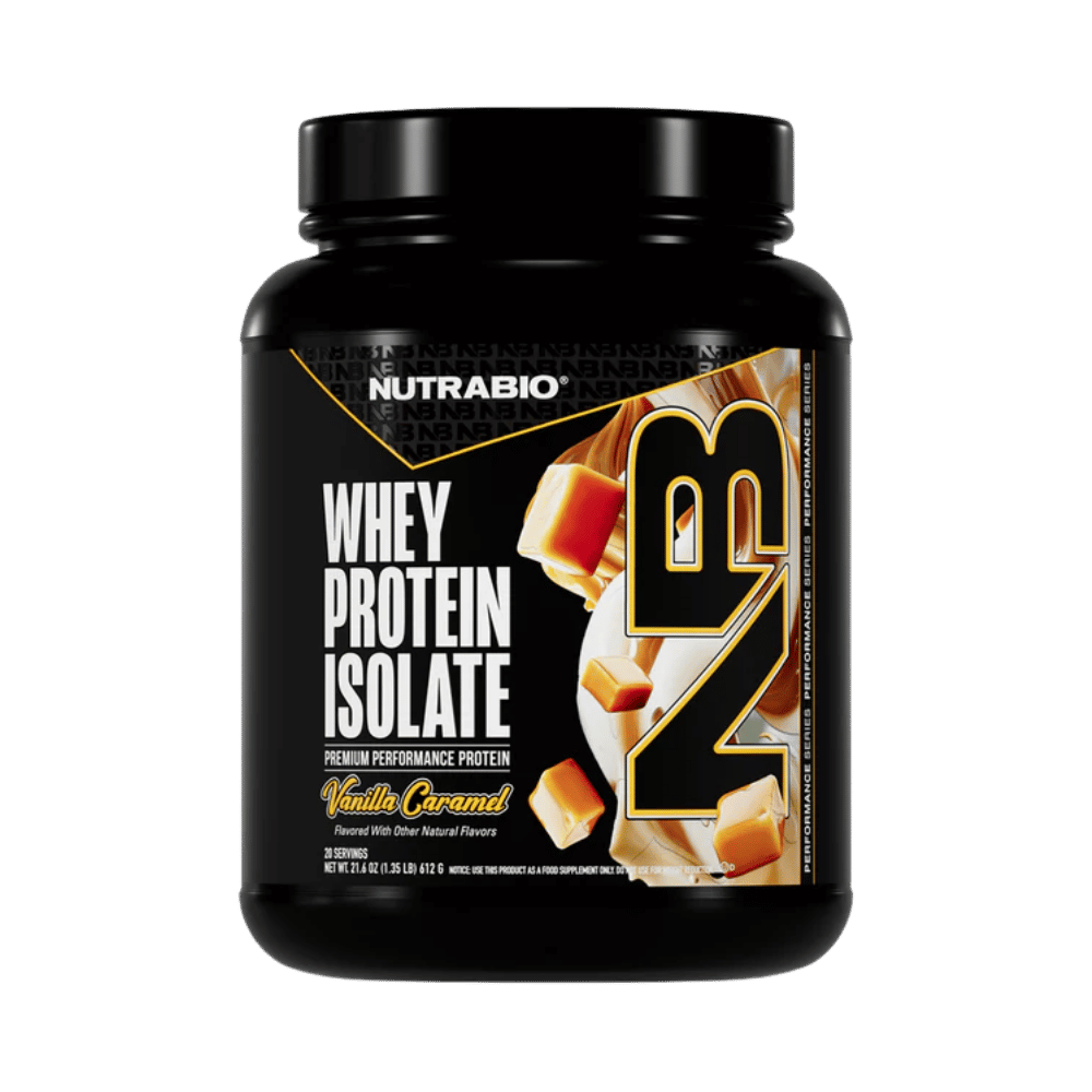 NutraBio Whey Protein Isolate | 20 Servings