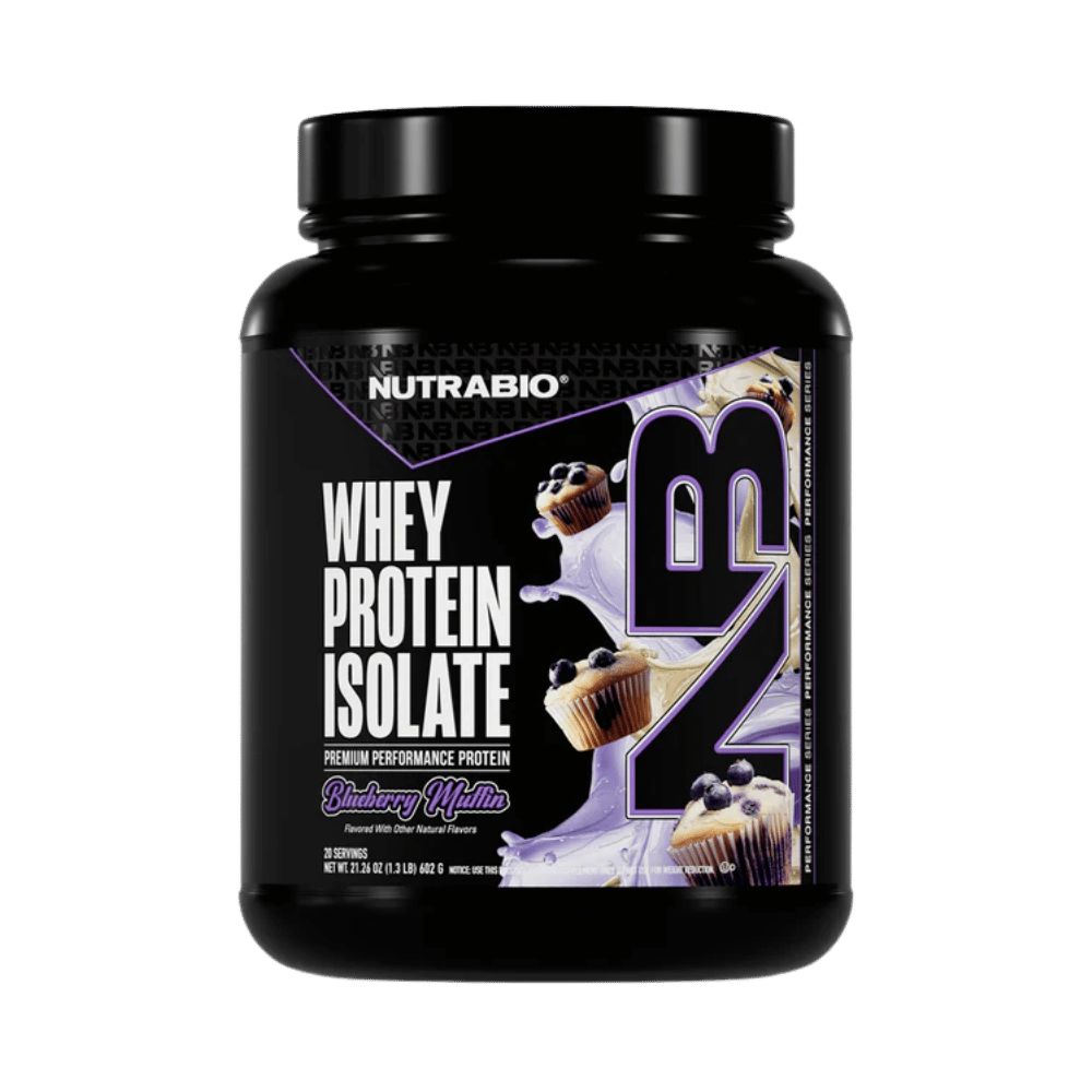 NutraBio Whey Protein Isolate | 20 Servings
